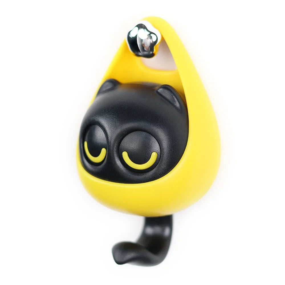 1PCS Creative Blink Cat Hook Cute Seamless Dormitory Bedroom Door Hangers Hooks Key Umbrella Towel Cap Coat Rack Wall Decoration