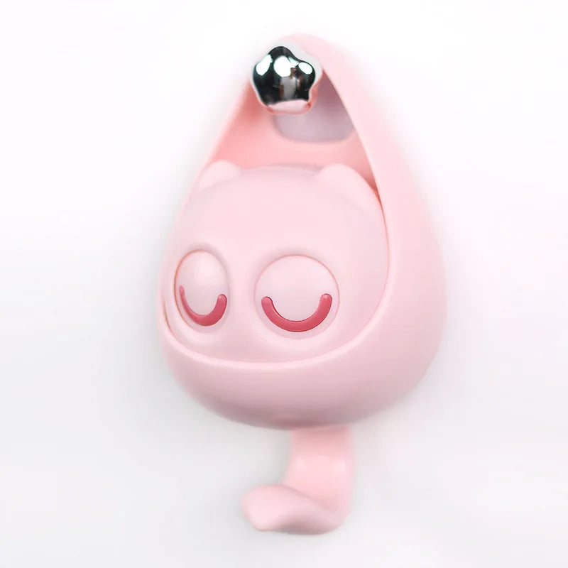 1PCS Creative Blink Cat Hook Cute Seamless Dormitory Bedroom Door Hangers Hooks Key Umbrella Towel Cap Coat Rack Wall Decoration