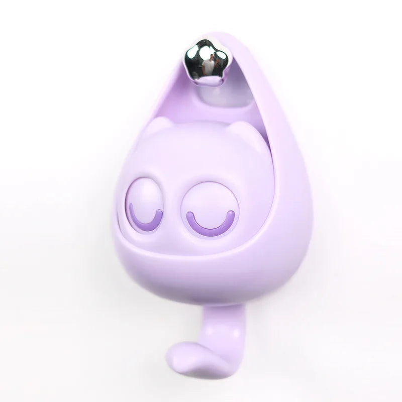 1PCS Creative Blink Cat Hook Cute Seamless Dormitory Bedroom Door Hangers Hooks Key Umbrella Towel Cap Coat Rack Wall Decoration